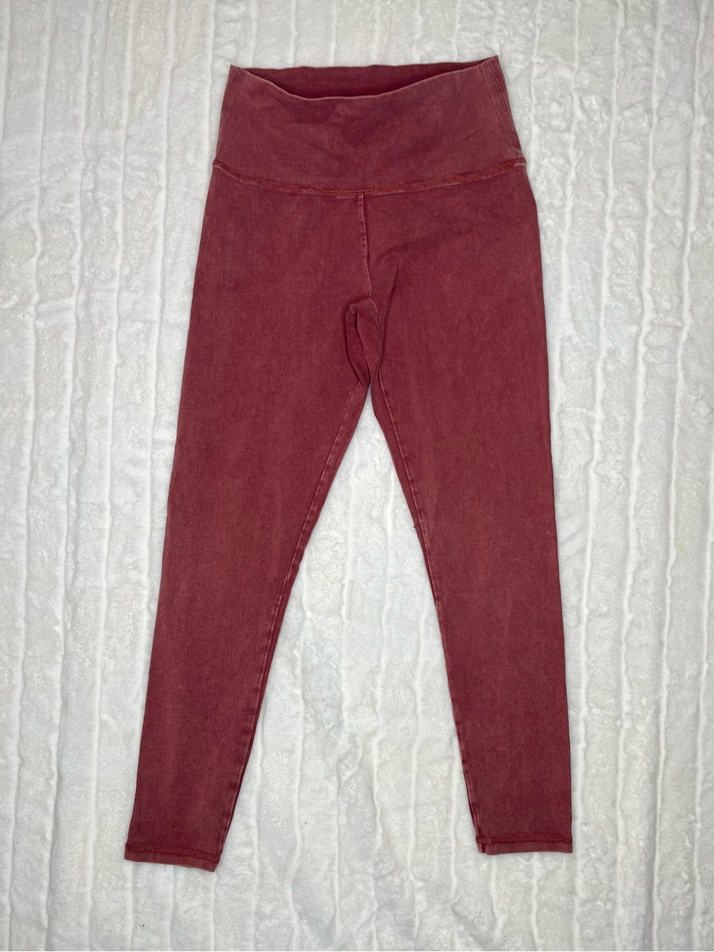 Aerie Pink Chill Play Move Athleisure Lounge Leggings Pants Size Medium